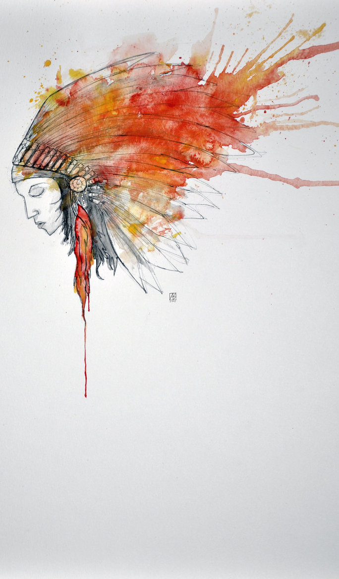 684x1168 Indian Girl Watercolor Painting By Thenewestredranger