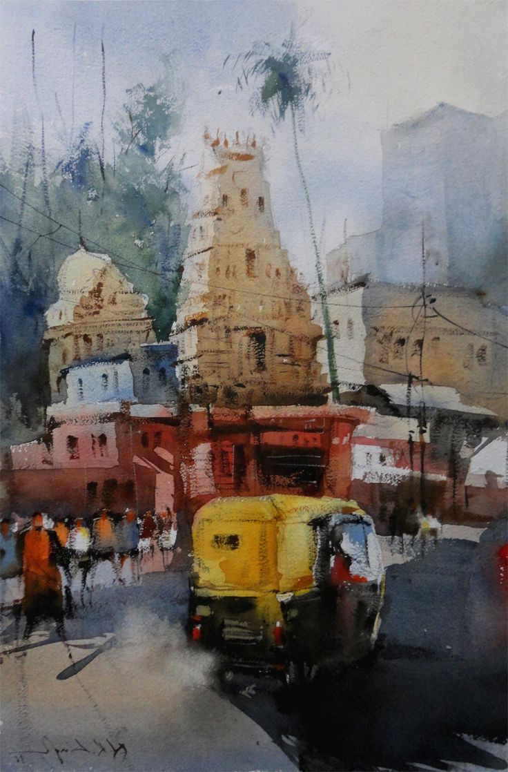 736x1118 Indian Watercolor Painting Gallery 27 Best Online Art Gallery Of