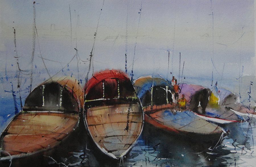 900x587 Indian Watercolour Artist