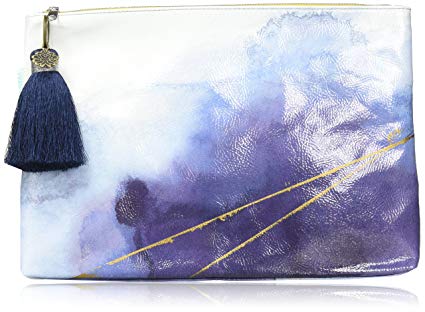 425x312 Papaya Art Indigo Watercolor Large Tassel Pouch Arts