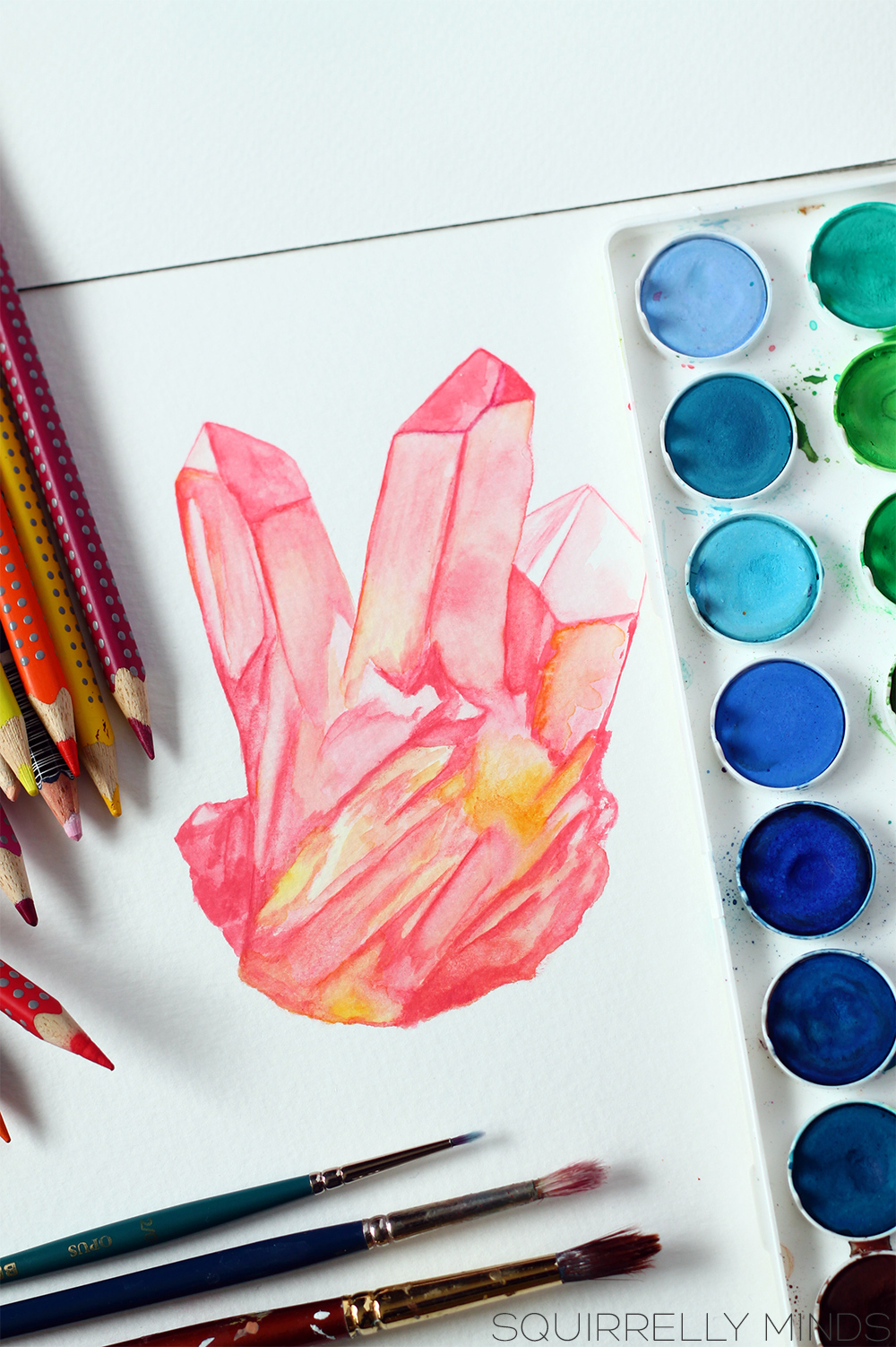 1000x1502 Original Watercolor Artwork Instagram Fire Sales