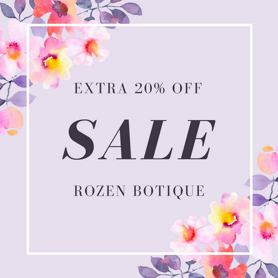 550x550 Violet Watercolor Spring Break Promotion Instagram Post