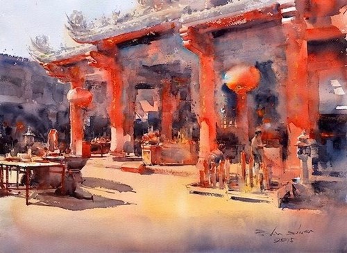 500x365 International Watercolor Biennale To Be Held In Hanoi
