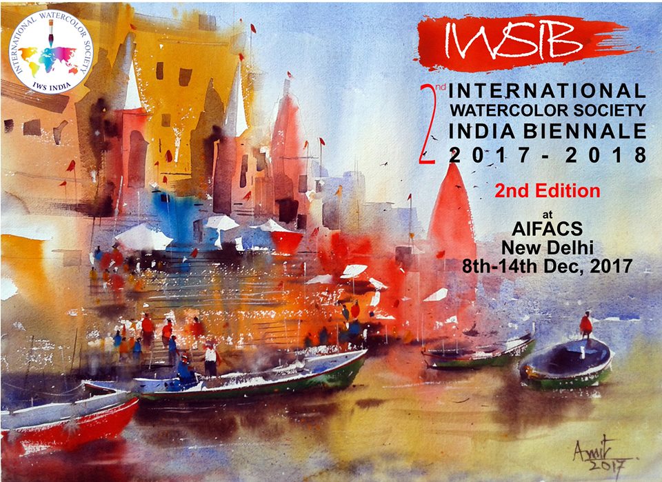 960x699 2nd International Watercolor Biennale India Iws Globe