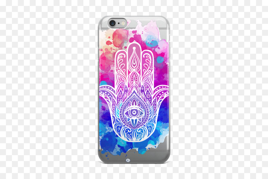 900x600 Hamsa Iphone 7 Watercolor Painting Design Illustration