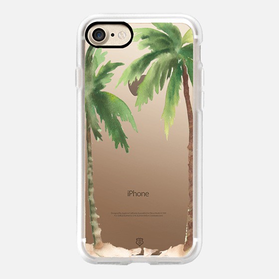 560x560 Tropical Iphone 7 Amp 7 Plus Case Watercolor Palm Trees By