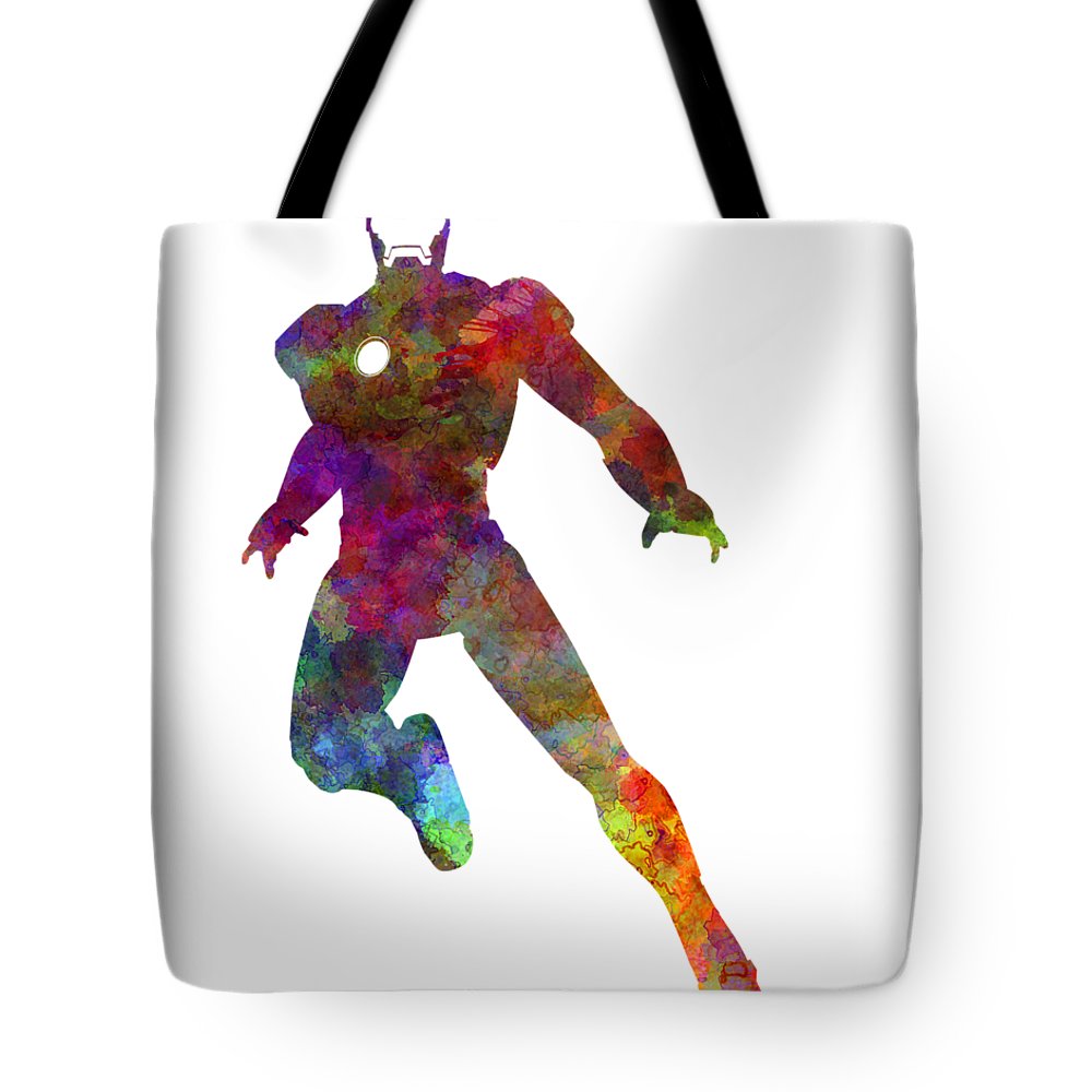 1000x1000 Iron Man 02 In Watercolor Tote Bag For Sale By Pablo Romero