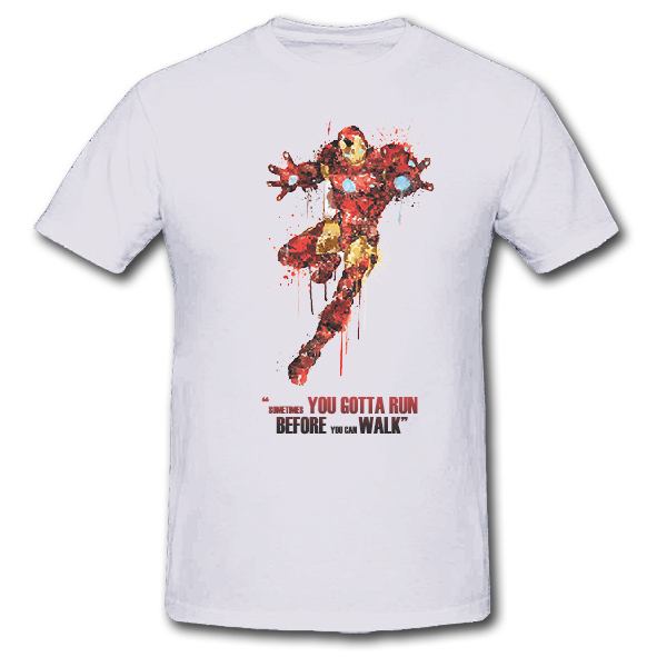 600x600 Iron Man Watercolor