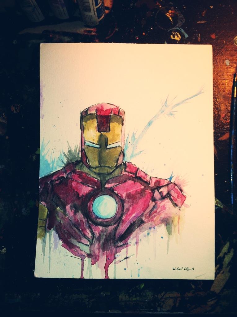 765x1024 Imgur Has A Fever And The Only Cure Is More Oc..ironman Watercolor