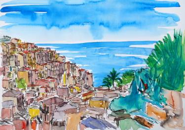 375x263 Italy Watercolor Paintings For Sale Saatchi Art