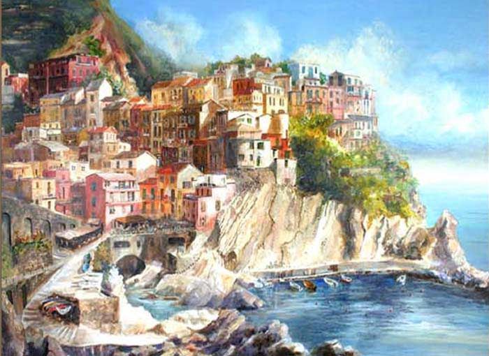 700x510 Rita Zaudke Manarola Coastline