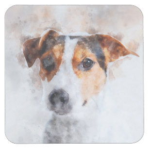 307x307 Jack Russell Drink Amp Beverage Coasters Zazzle