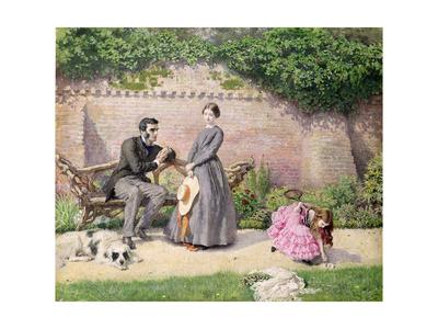400x300 Rochester And Jane Eyre Giclee Print By Frederick Walker