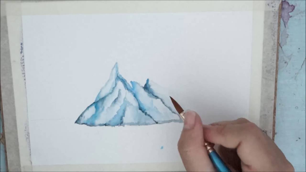 1280x720 Timelapse Painting Iceberg