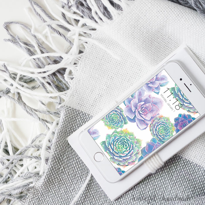 700x700 Free Digital Backgrounds For January