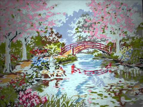 480x360 Japanese Garden Painting