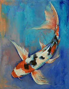 234x300 Japanese Koi Art Fine Art America