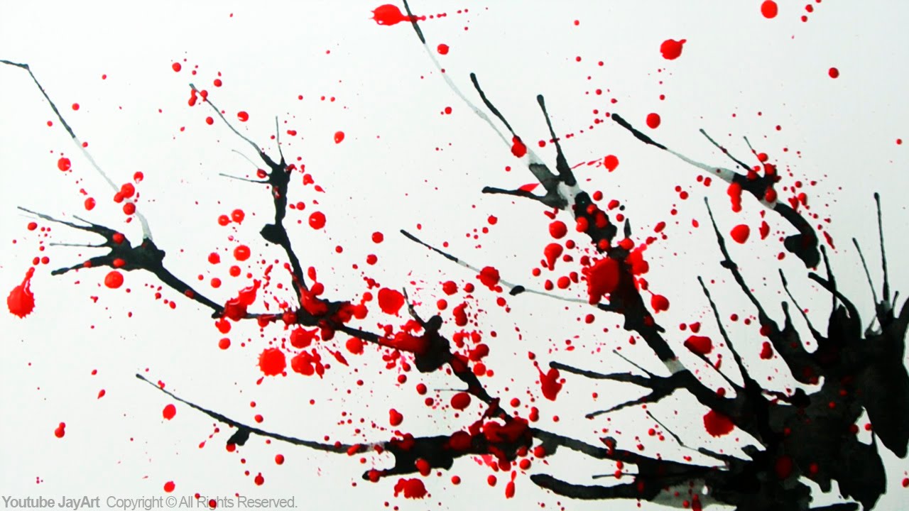 1280x720 How To Paint A Cherry Blossom Tree In Watercolor