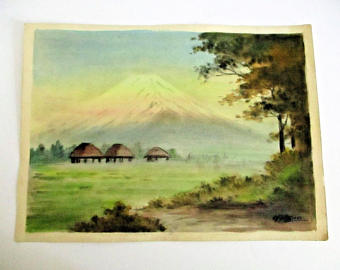 340x270 Japanese Watercolor Etsy