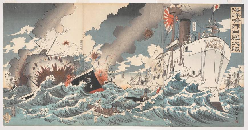 870x457 Exploring War Through Woodblock Prints The Japan Times