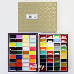 250x250 New Kissho Gansai Japanese Watercolor Paint 72 Colors Set Japan Import