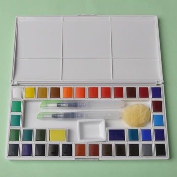 350x350 Professional Watercolor Paint Set 36 Japanese Watercolor