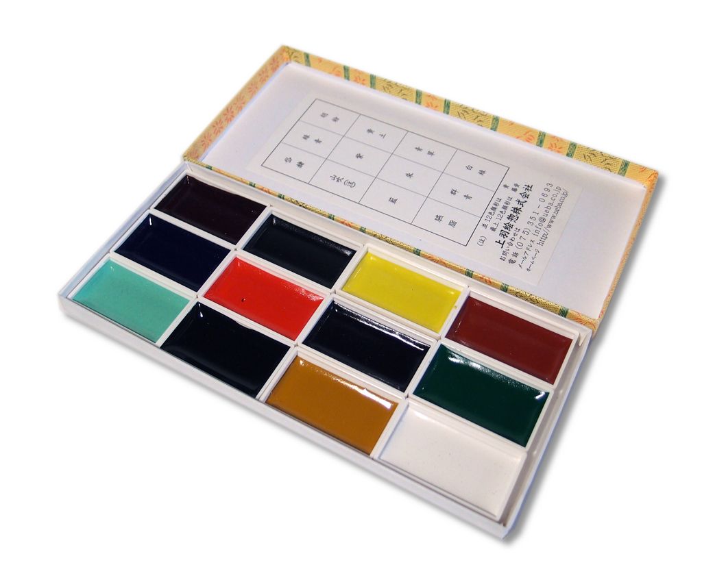 1024x828 Ueba Paints Handmade Watercolor Set Japanese Ideas And How To