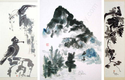 500x320 Japanese Calligraphy, Shodo By Nadja Van Ghelue