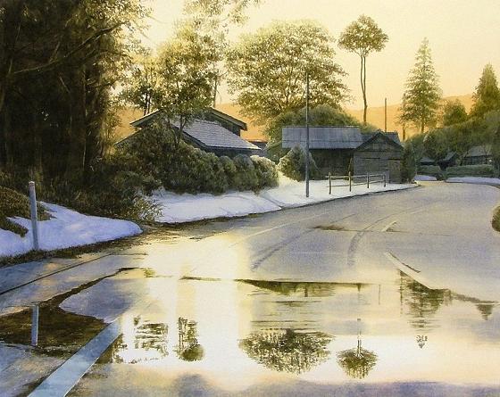 560x445 Watercolor Paintings By Japanese Artist Abe Toshiyuki