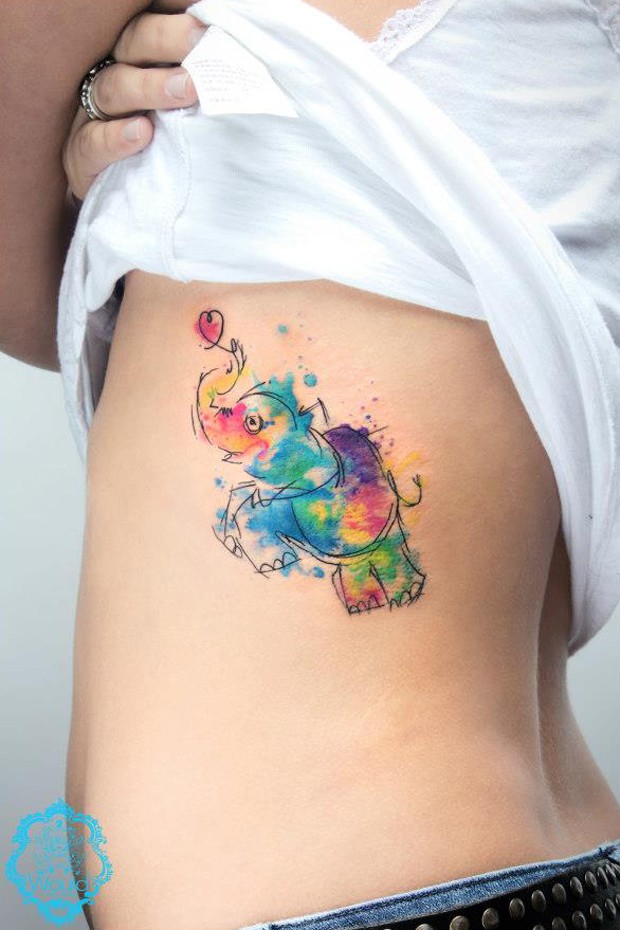 620x930 Watercolor Tattoo Jellyfish