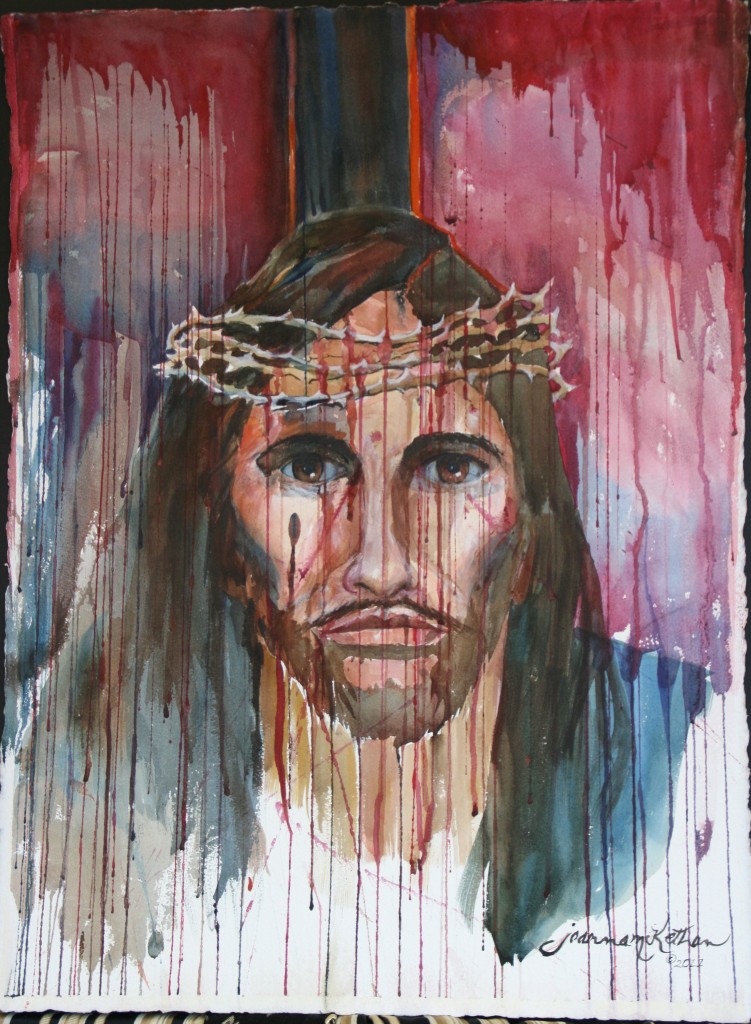 751x1024 Prophetic Jesus Watercolor