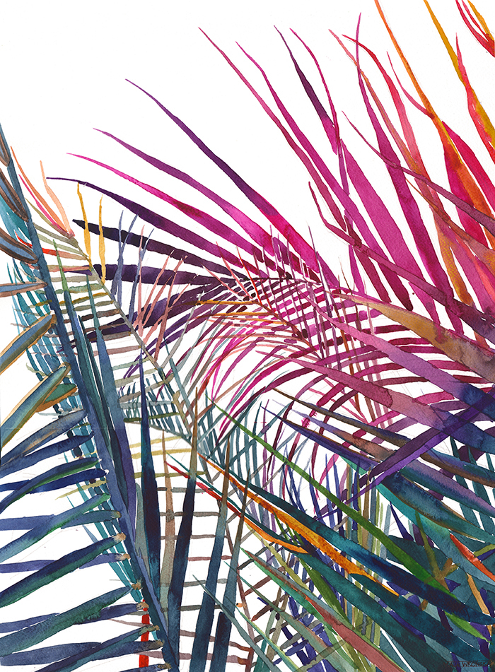 700x951 Watercolor Jungle On Behance
