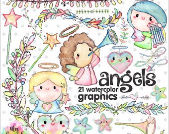 340x270 Kawaii Watercolor Etsy