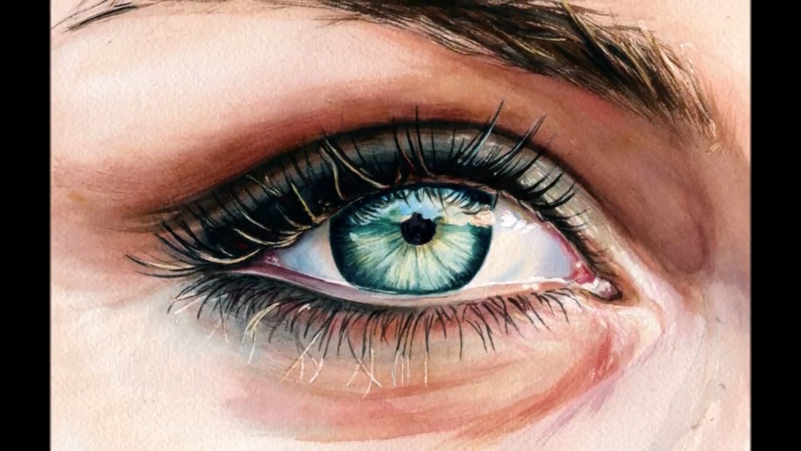 1600x901 How To Paint A Realistic Eye