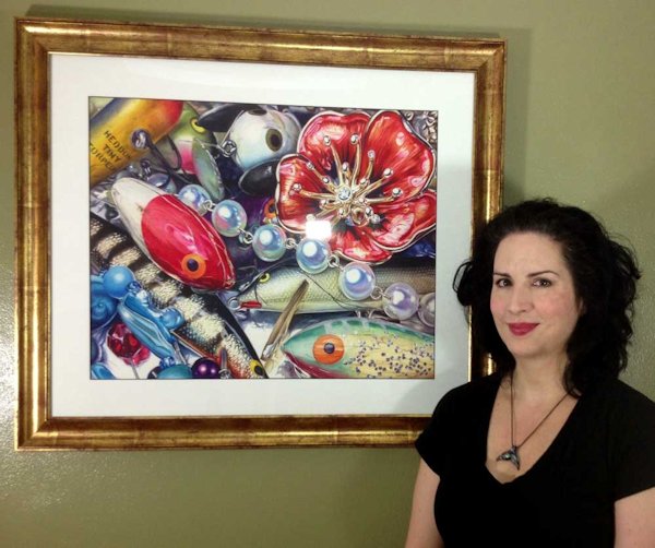 600x502 Water Color Reflections, Kelly Eddington