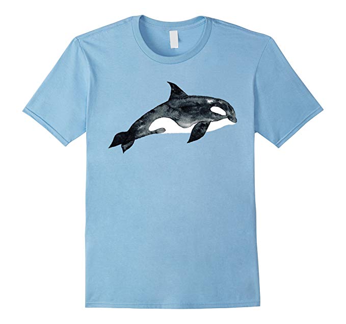 Killer Whale Watercolor