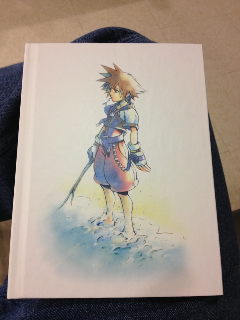 768x1024 The Back Cover Of The Kingdom Hearts 1.5 Art Book {Spoilers} I