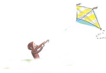 348x238 Collection Of Free Kite Drawing Watercolor. Download On Ubisafe