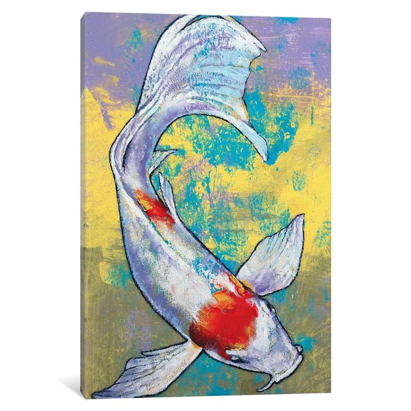 600x600 Koi Fish Painting Wayfair