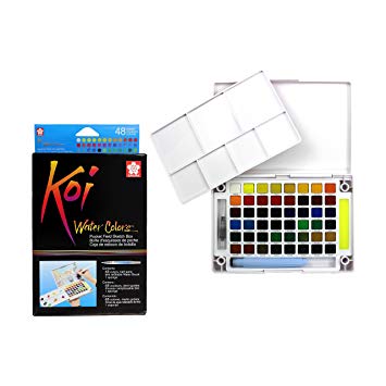 355x355 Koi Watercolor Pocket Field Sketch Box