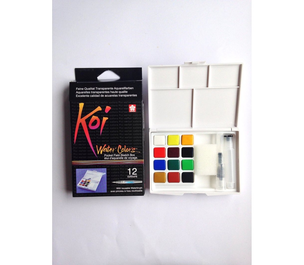 1219x1066 Buy Sakura Koi Watercolor Field Sketch Kit