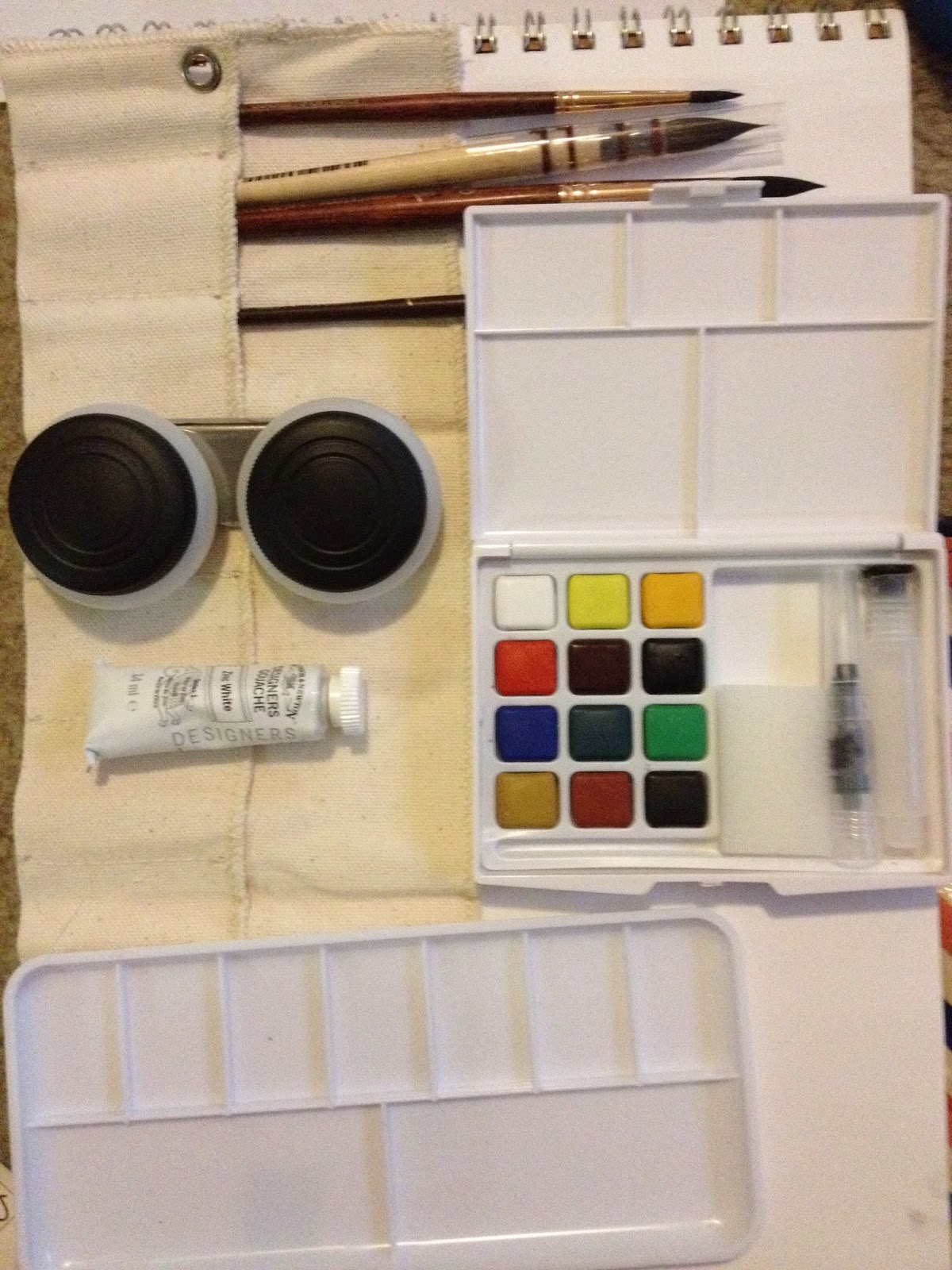 1200x1600 Nattosoup Studio Art And Process Blog New Travel Watercolor Set