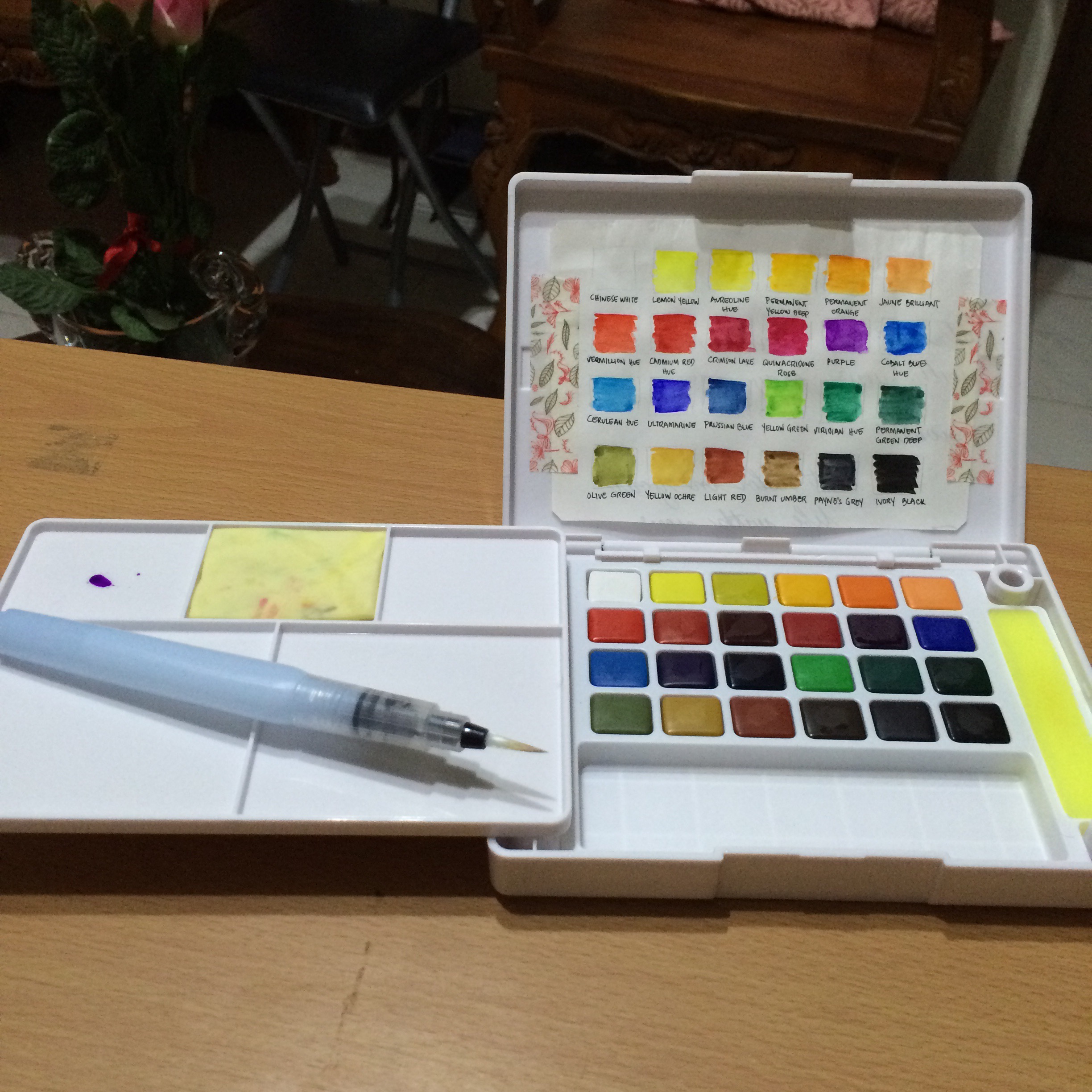 2448x2448 A Review Of The Sakura Koi Watercolor Field Set Pink Meets Black