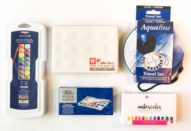650x447 Travel Watercolor Set Review Amp Comparison