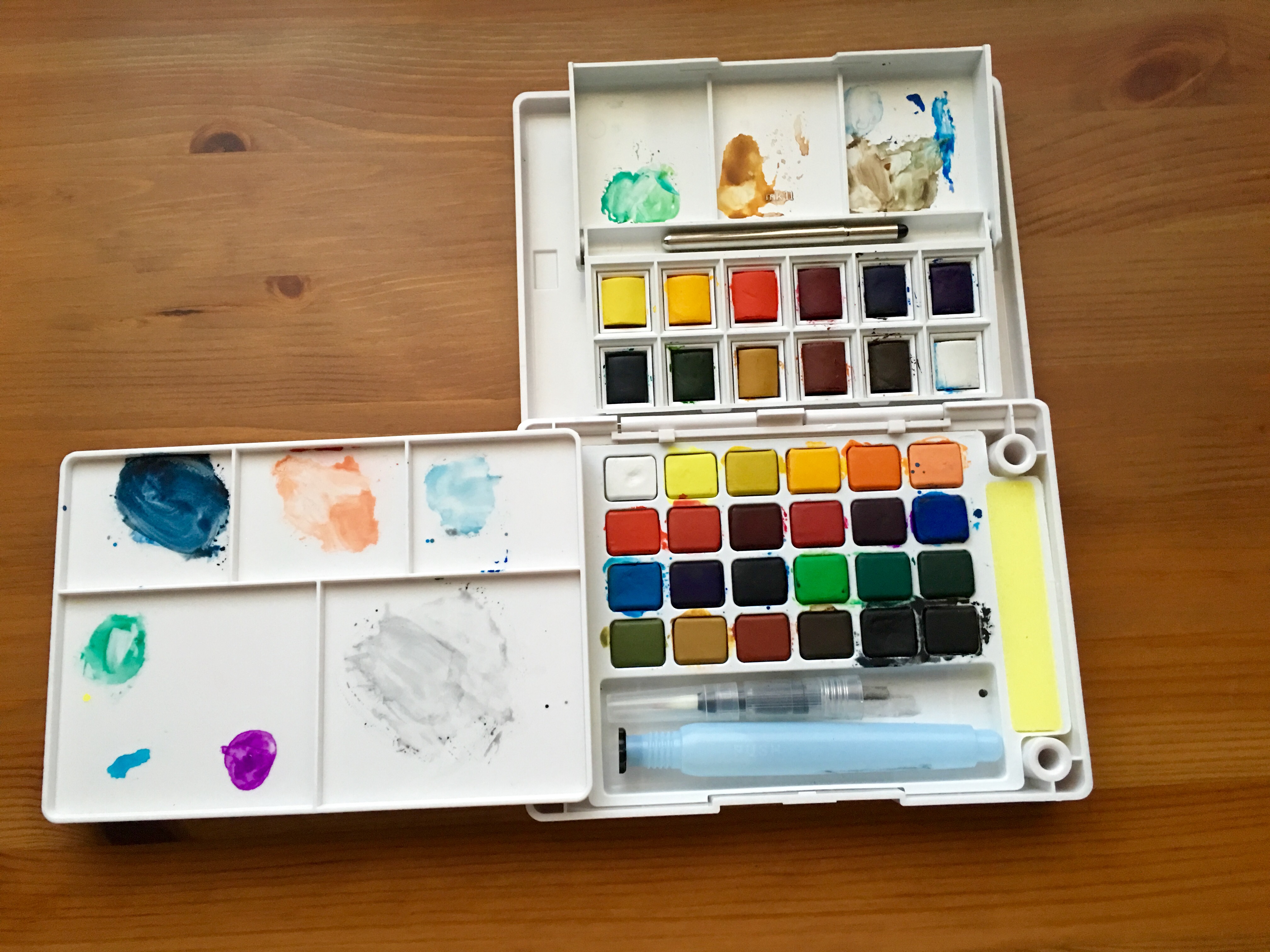 4032x3024 ~ Doodlewash Review Koi Sketch Kit And Cotman Pocket Box