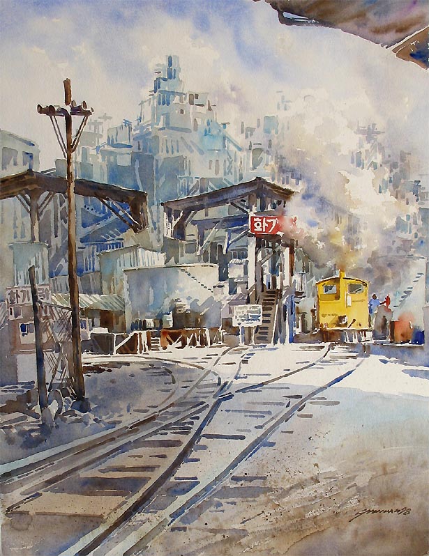 615x798 Compelling Korean Watercolours Art That Touch You At An Emotional