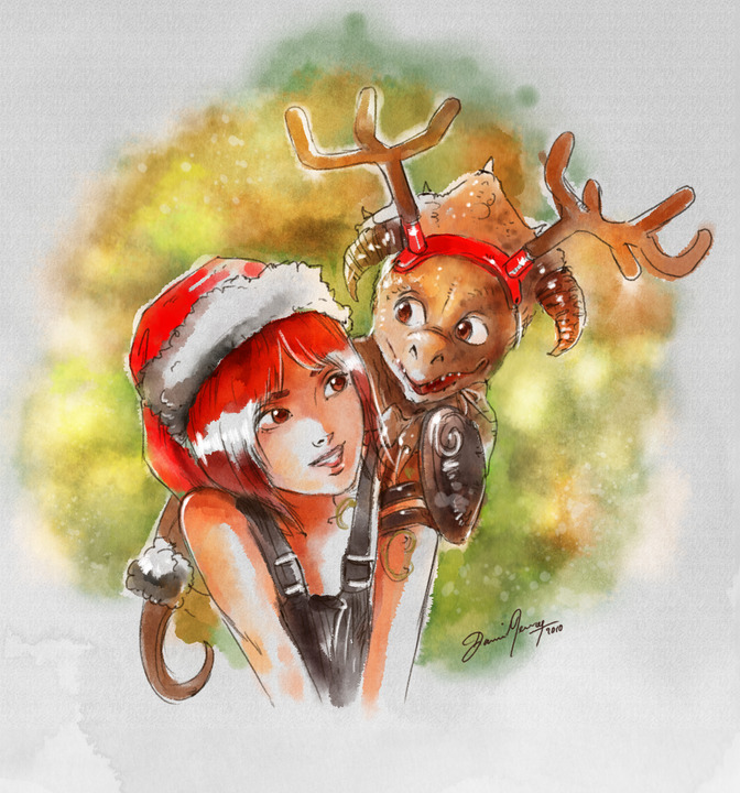 672x720 Video Tutorial Digital Watercolor