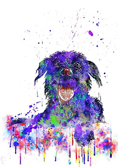 389x550 Labradoodle, Labradoodle Watercolor, Labradoodle Dog Posters By