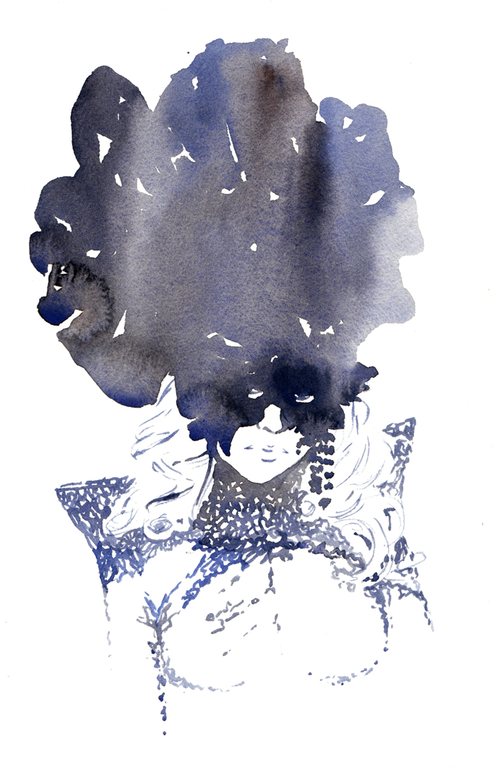 698x1085 Lady Gaga Watercolor No.3 By Korimichele