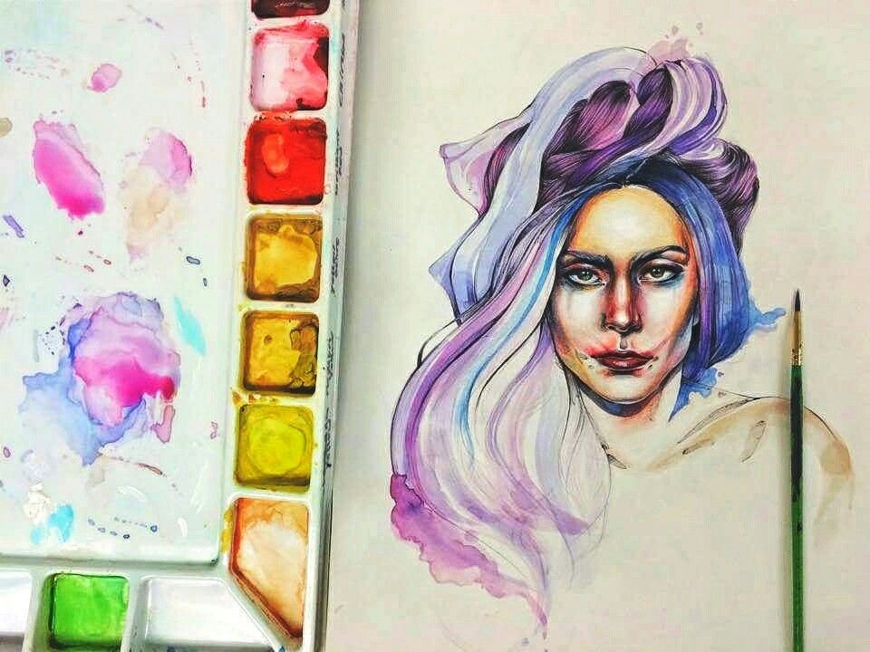 960x720 Lady Gaga By Me Yevhen Karankevych.